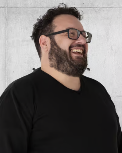 Franco Errore Porträt, Webdesigner für Grafikdesign und 3D Visualisierung